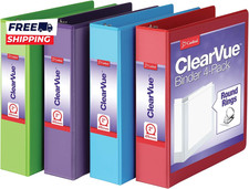 3 Ring Binders Binders for School and Office Durable 2 Inch Binder round Rings