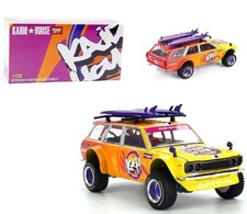 Mini GT Datsun 510 Kaido Island V1 4x4 Sw Station Wagon 1969 1:64 KHMG210