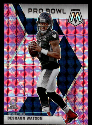 2020 Panini Mosaic #259 Deshaun Watson Pink Prizm Houston Texans