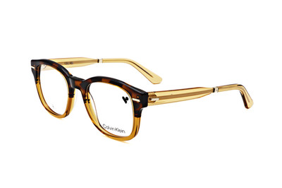 Calvin Klein Unisex 49 mm Brown Havana Opticals CK23511-220