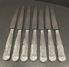 Vintage Viners of Sheffield England Super A Stainless Flatware Knifes Set 7