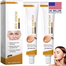 2 PCS Hydrating Bee Venom Wrinkle Smoothing Face Cream 
