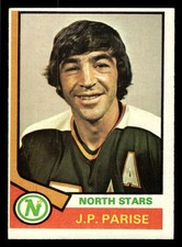 1974-75 Topps J.P. Parise #83 - Minnesota North Stars - EX