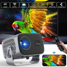 12000 LM 5G 4K LED Projector Smart WiFi Bluetooth HDMI USB Android Home Theater
