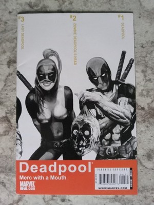 Deadpool Merc With A Mouth #7 1st Lady Deadpool Key     VF Marvel Comics 
