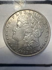 1885 P Morgan Silver Dollar Amazing AU/BU Gem Stunner High Grade Silver Coin