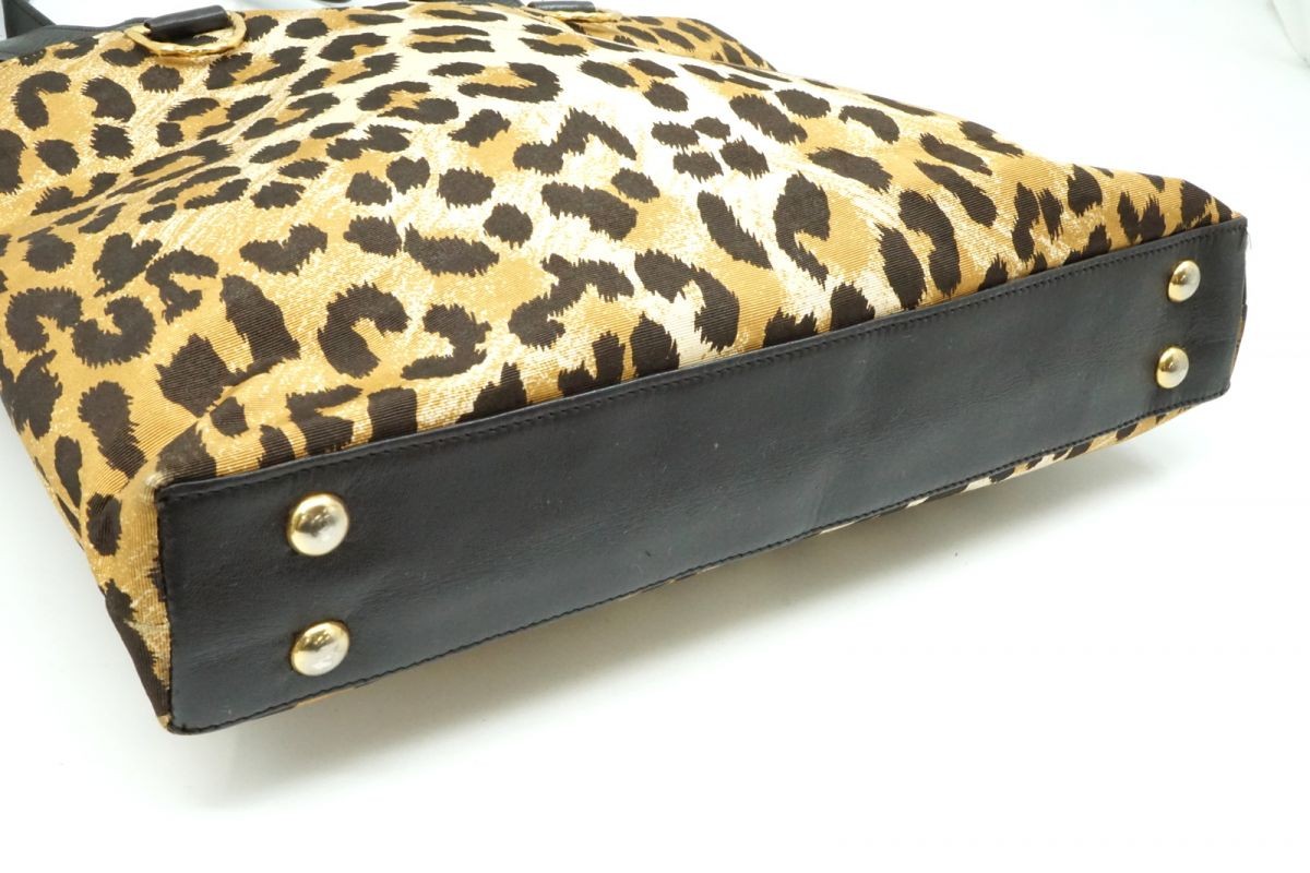 Borsa a tracolla Saint Laurent a mano tote borsetta pelle tela nera autentica