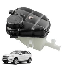 Engine Radiator Coolant Overflow Reservoir Tank With Sensor  Cap Compatible