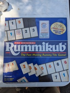 The Original Rummikub Game 60th Anniversary Edition 1997 Pressman New Sealed