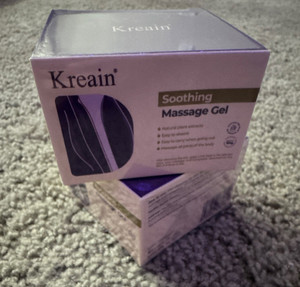 Kreain Soothing Massage Gel, Easy to Absorb, Emu Oil, 100 g