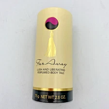 AVON Body Talc Far Away Lush and Liberating 2.6 oz Retired 1995 New
