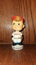ANAHEIM Angels Mini Baseball Bobblehead Nodder Vintage Original