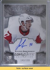 2017-18 Ice Exquisite Rookie Signatures 143/199 Evgeny Svechnikov Auto READ 7ci
