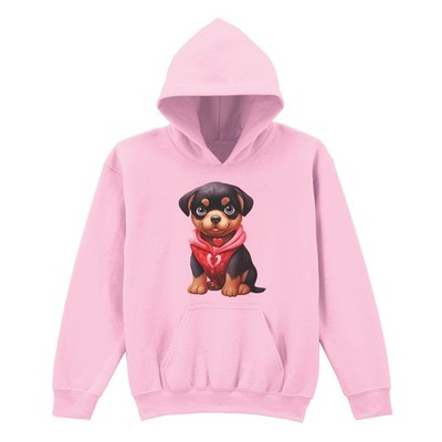 Welpenherz Liebe Kinder Hoodie Tier Kapuzenpullover Jungen Mädchen