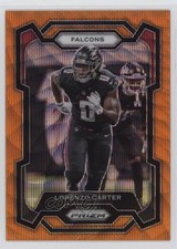 2023 Panini Prizm Orange Wave Prizm 25/60 Lorenzo Carter #16 v9t