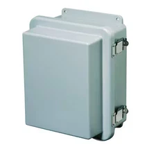 Wiegmann Hw-Rhj181610chqr Padlockable Hasp Electrical Enclosures, 17.69 In H,