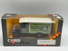 CORGI CLASSICS DIE-CAST VOLVOLUTION THORNYCROFT BOX VAN C859/9  + BOX - 5” LONG