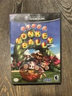 Super Monkey Ball Nintendo GameCube, 2001, Video Game complete with manual