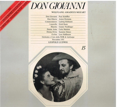 Mozart: Don Giovanni / Ludwig, Dermota, Kunz, Danco, Hoffmann, Hamburg 11/51 LP