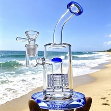 Heady Matrix Glass Recycle Rigs Perc Water Pipe bong Hookah Smoking Shisha 14mm
