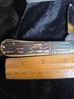 S & D CUT CO BULLDOG BRAND 2 BLADE TOBACCO BARLOW STAG  HANDLES 1986 KNIFE — photo 2