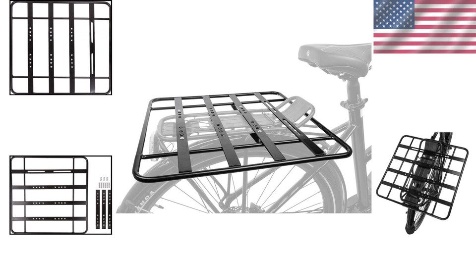 Universal Fitting Rear Rack Extender - Durable Aluminum for Biking ...