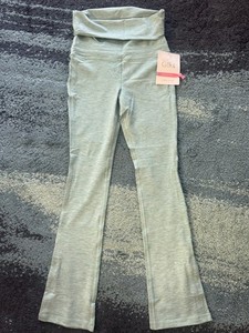 NWT 2 Pairs Athleta Girl Roll Waistband Flutter Flare Pants Soft Powervita Flare