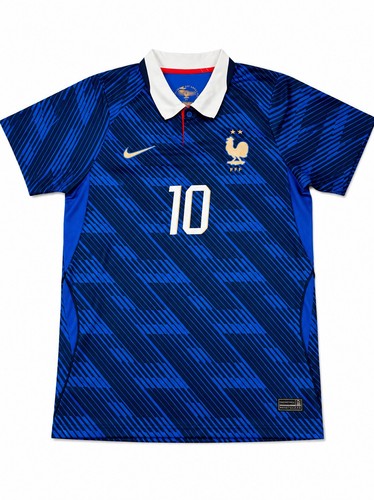 Kylian Mbappe Jersey Team France World Cup 2026 Large Blue #10
