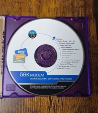 BVRP 56K Modem Drivers Update Communication Software  Driver CD