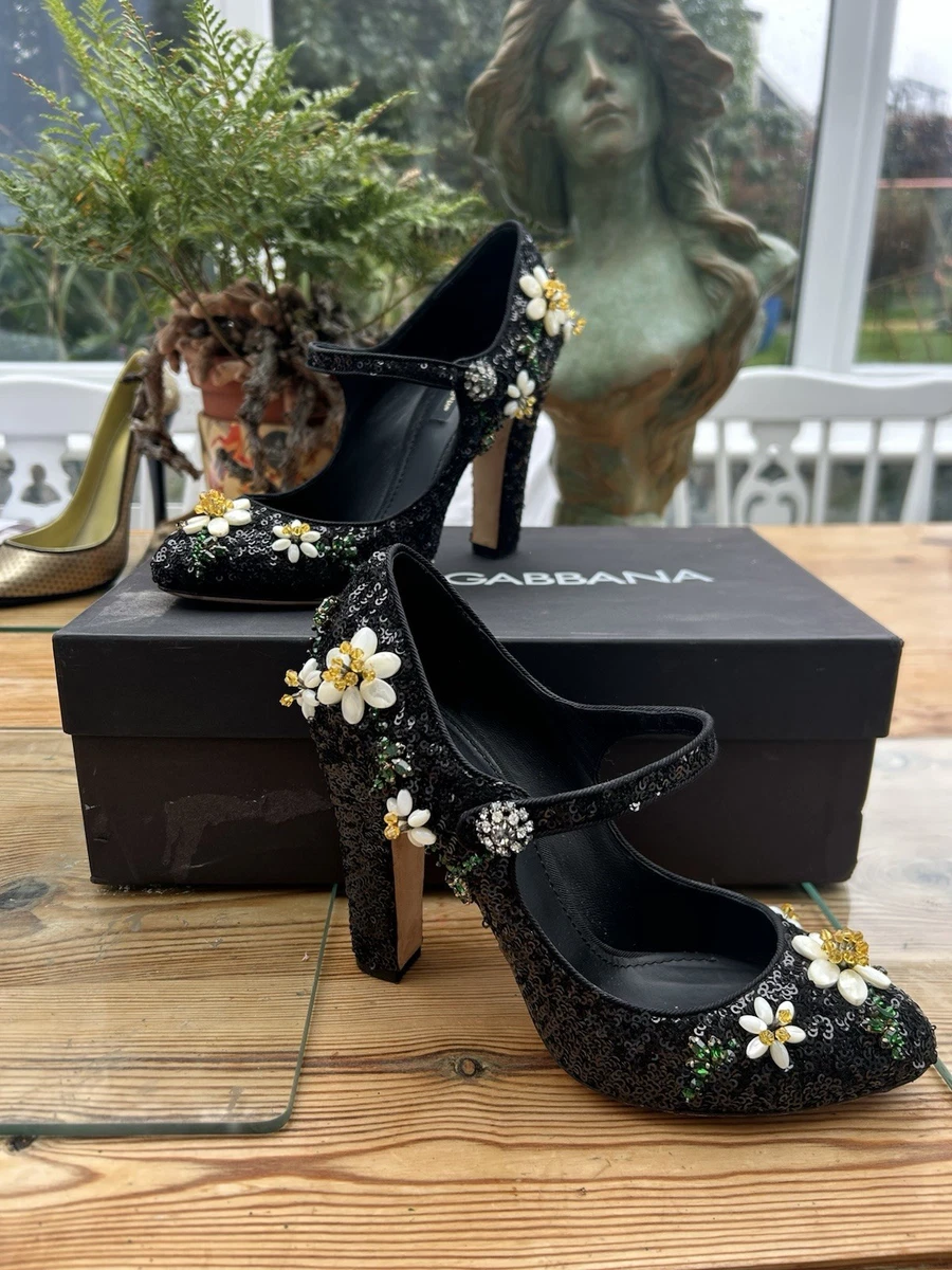 Dolce&Gabbana Floral Block Heels for Women for sale | eBay UK