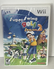 Super Swing Golf Season 2 (Nintendo Wii, 2007) New Wii