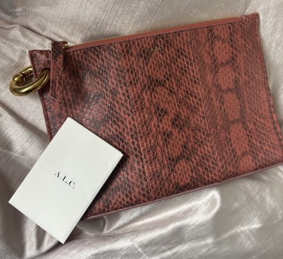 A.L.C. Leather Clutch BNWT Retail: $495