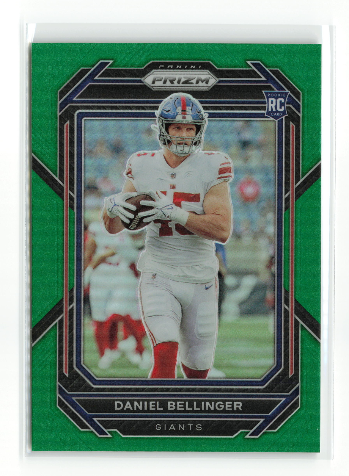 DANIEL BELLINGER #364 RC 2022 PANINI PRIZM GIANTS GREEN