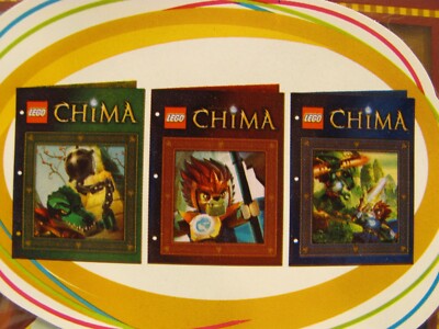 Lego Legends of Chima Pocket Folders 3-Pack 1 