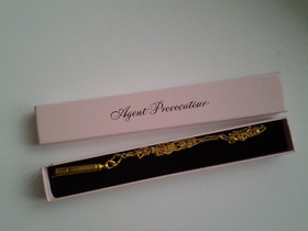 AGENT PROVOCATEUR GIFT BOXED GOLD COLOURED WHISTLE ENGRAVED AP. BNIP