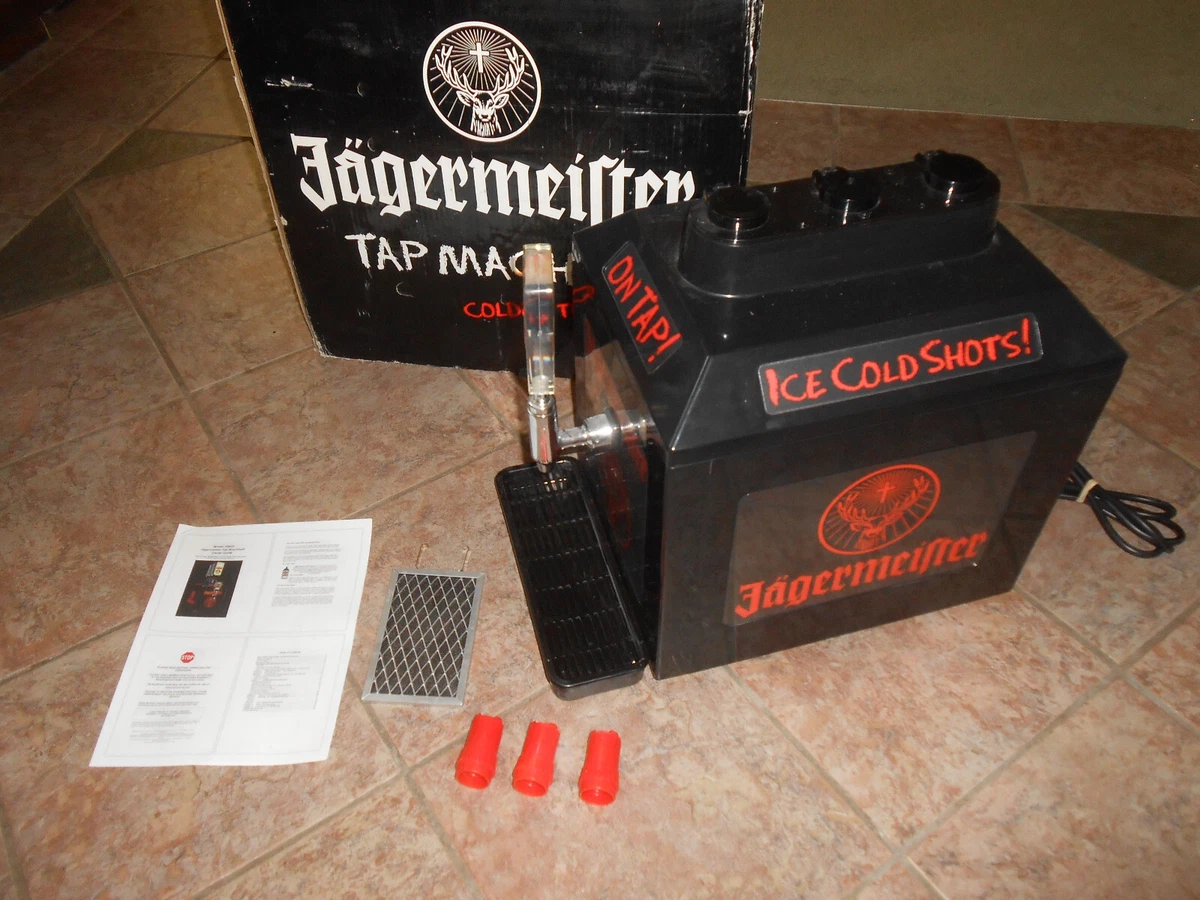 Jagermeister 3-Bottle Alcohol Tap Machine Dispenser Good