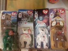 ty beanie babies full collection of 4 unopened