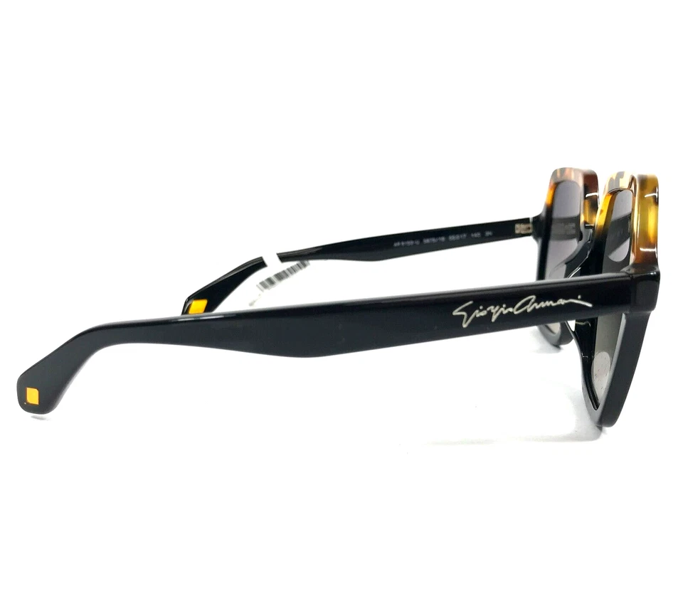 Giorgio Armani Sunglasses AR8193-U 5875/19 Yellow Havana Black w/ Grey Gradient - Image 4 of 4