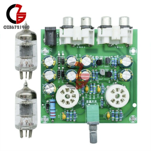 6J1 AC12V Valve Pre-amp Tube PreAmplifier Board Headphone Amplifier Acrylic Case - Picture 48 of 54