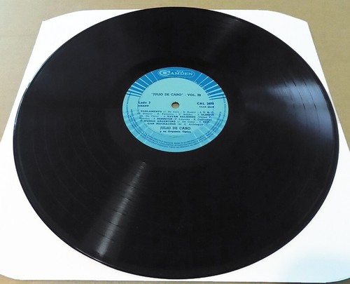 JULIO DE CARO y Orq Tipica Volumen III M- Mono LP Rare Vamos Muchachos + 11 - Picture 6 of 6