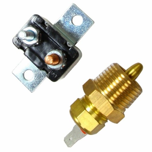 Kit Relè Ventilatore Elettrico Camion Interruttore Sensore Termostatico Auto 185 On 175 Off 40A - Foto 4 di 8