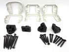 Trex Transcend Horizontal Rail Gaskets 0 degree White & Mounting Hardware Kit
