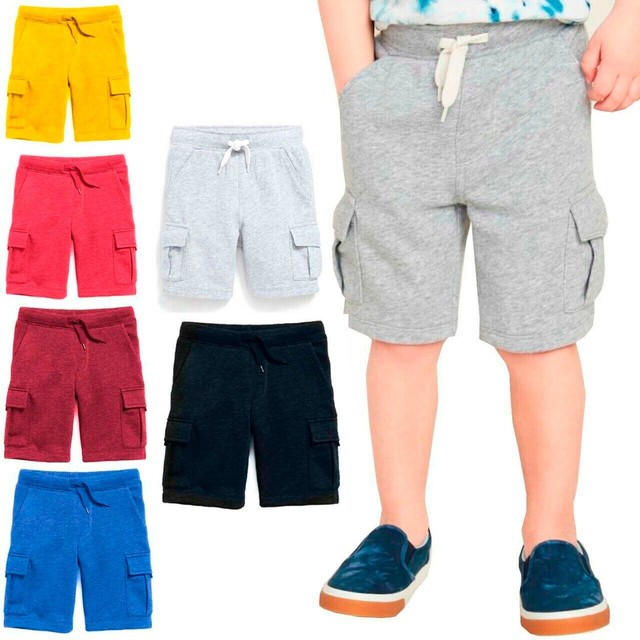 Boys Kids Junior Shorts Cotton Fleece PE School Summer Running Sports Shorts PU11729 Boys Kids Junior Shorts Cotton Fleece PE School Summer Running Sports Shorts PU11729