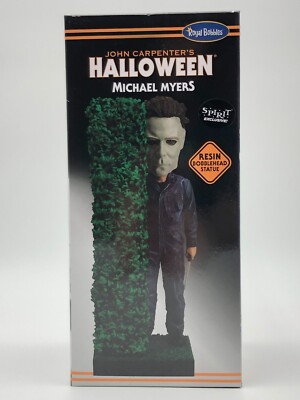 Michael Myers Bush Bobblehead Royal Bobbles Halloween Spirit Exclusive 8'' Tall!