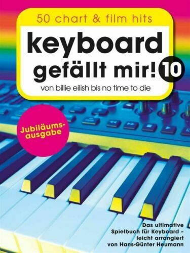 Keyboard gefällt mir 10, 50 Chart und Film Hits - PORTOFREI VOM MUSIKFACHHÄNDLER