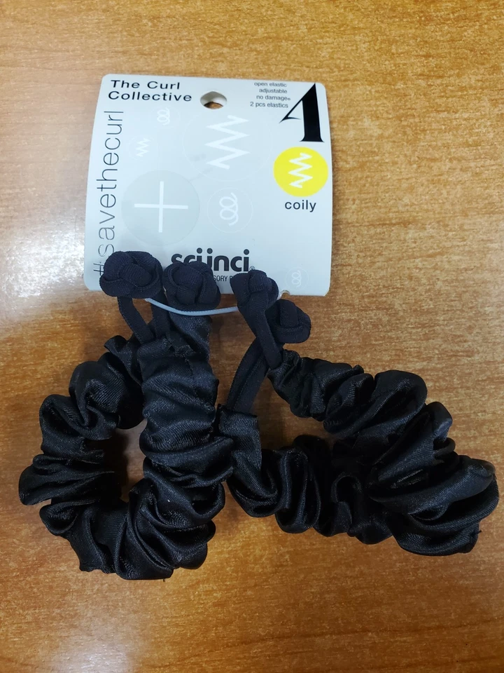 5 paquetes de 2: Scunci Curl Collective Satin Bun Holder Scrunchies (2913) R7P6b Foto 2 de 3