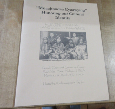Honoring Cultural Identity  11th Annual Language Conference Kewadin Casino (b) 