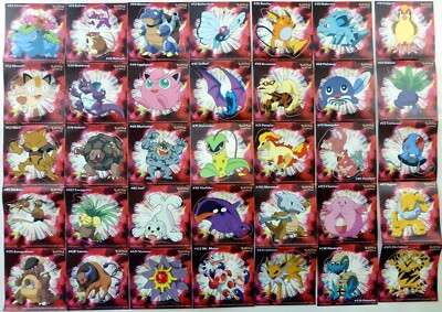 Pokemon Gotta catch 'em all ! Collect Stick-Ups 35 stück - MEOWTH
