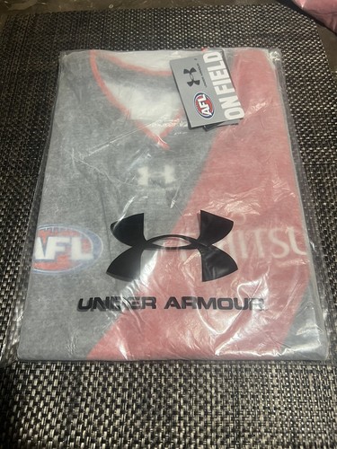 Under Armour Mens Essendon FC Replica Home Guernsey 2022 Jumper 2XL BNWT - Picture 14 of 17