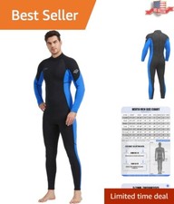 3/2mm Neoprene Wetsuit for Men - Warmth and Buoyancy in Cold Water Sports